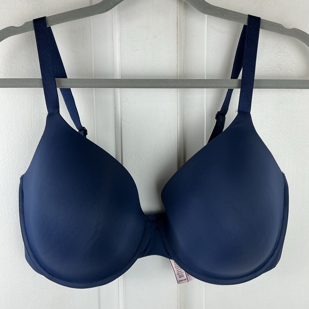 Victoria’s Secret Uplift Demi Bra Underwire Navy